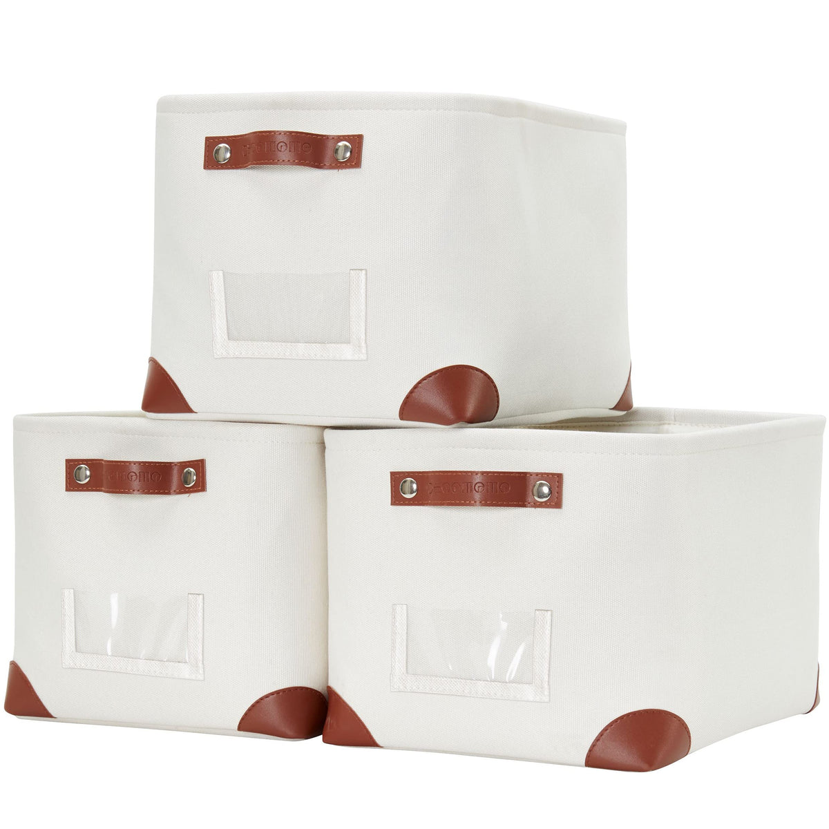 DECOMOMO Storage Bins, Large Fabric Storage Baskets for Shelves 1 Pack
