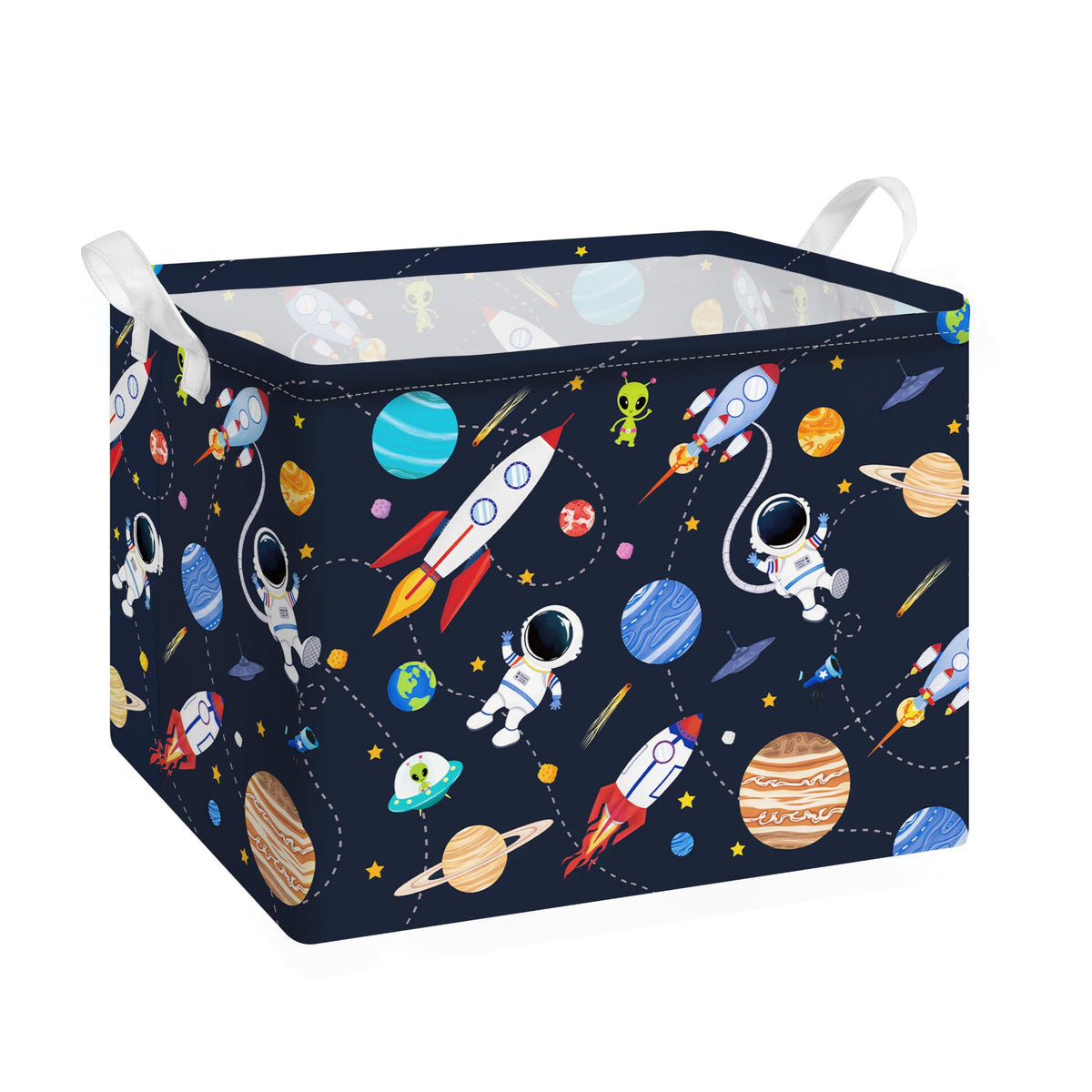 Collapsible Storage Basket Collapsible Fabric Laundry Basket with Handles