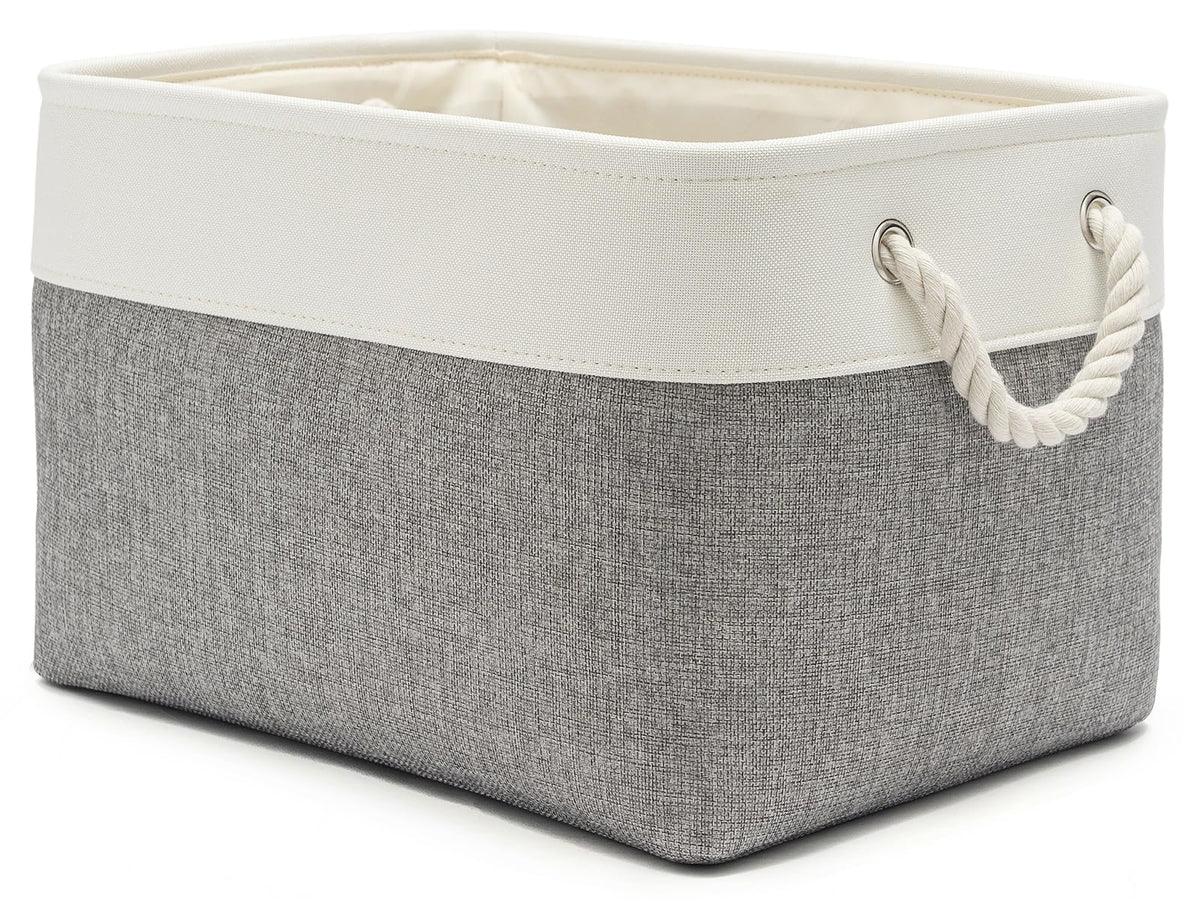 15.7x11.8x8.26 Inch Fabric Large Storage Bins with Handles 3 Pack