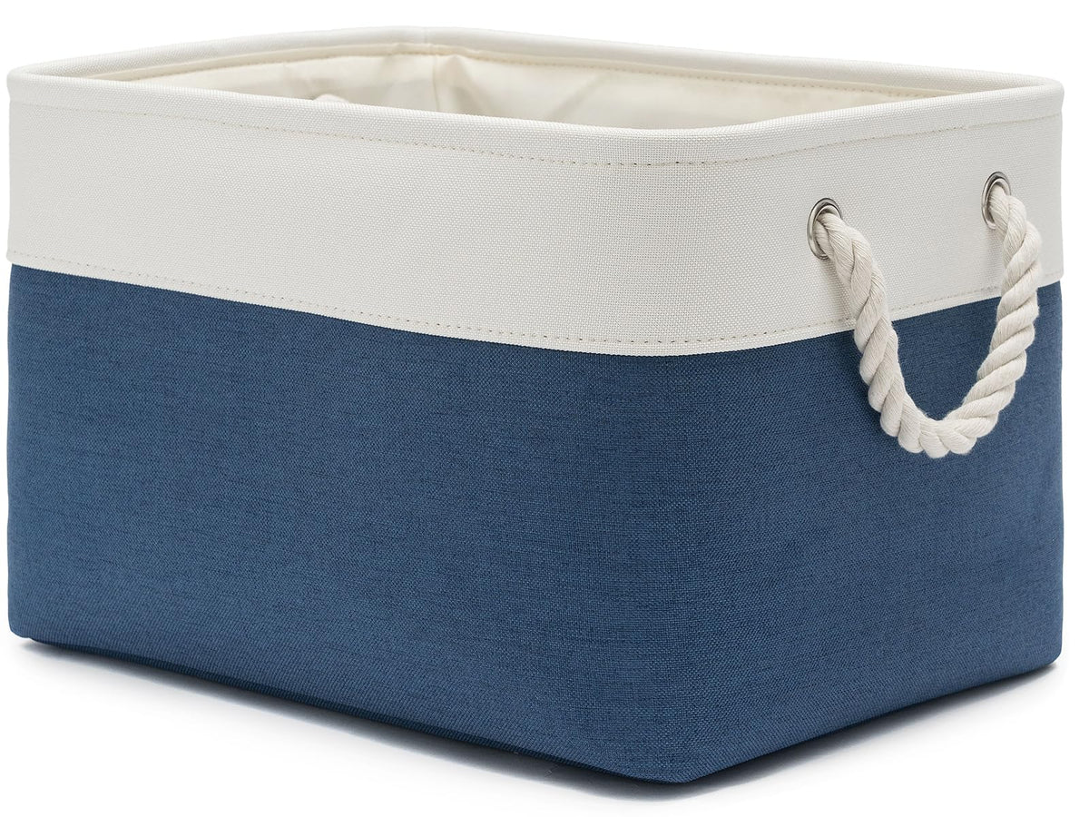 15.7x11.8x8.26 Inch Fabric Large Storage Bins with Handles 3 Pack