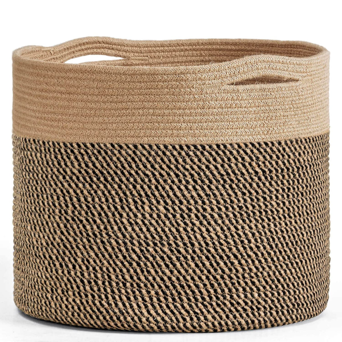 Goodpick Woven Rope Basket for Blankets Fit Nursery & Living Room, 45L