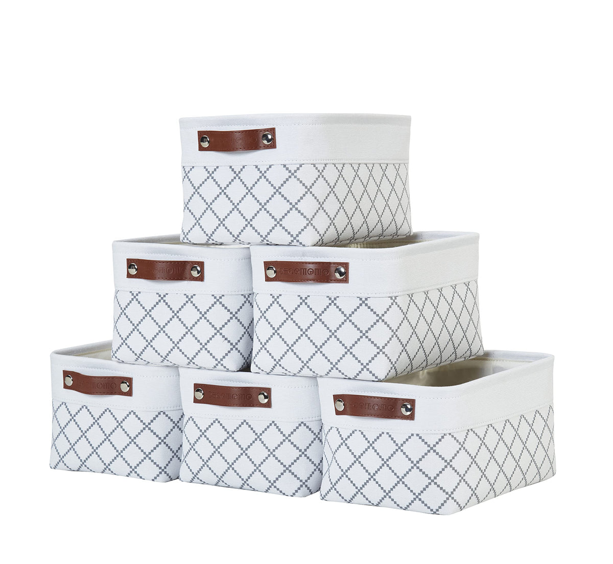 DECOMOMO Storage Bins, Large Fabric Storage Baskets for Shelves 1 Pack