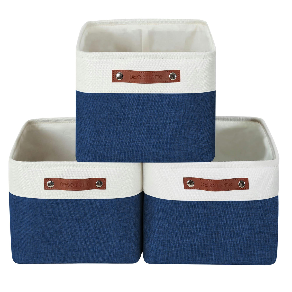 DECOMOMO Storage Bins, Large Fabric Storage Baskets for Shelves 1 Pack