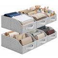 GRANNY SAYS Purse Organizer for Closet, Large, Gray, 3-Pack