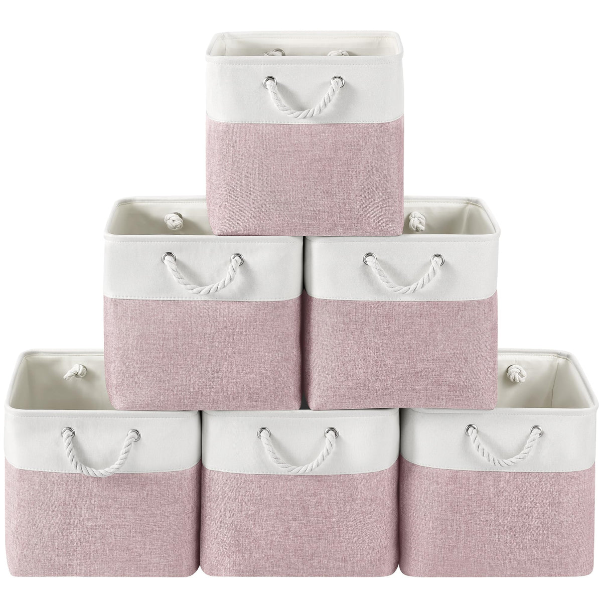 15.7x11.8x8.26 Inch Fabric Large Storage Bins with Handles 3 Pack