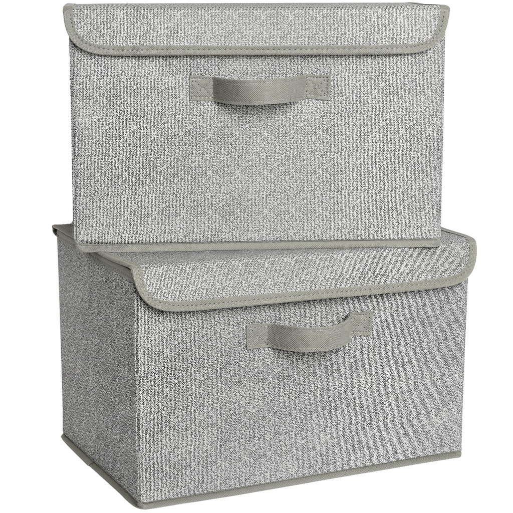 GRANNY SAYS Memory Keepsake Storage Box, Fabric Storage Bins with Lids
