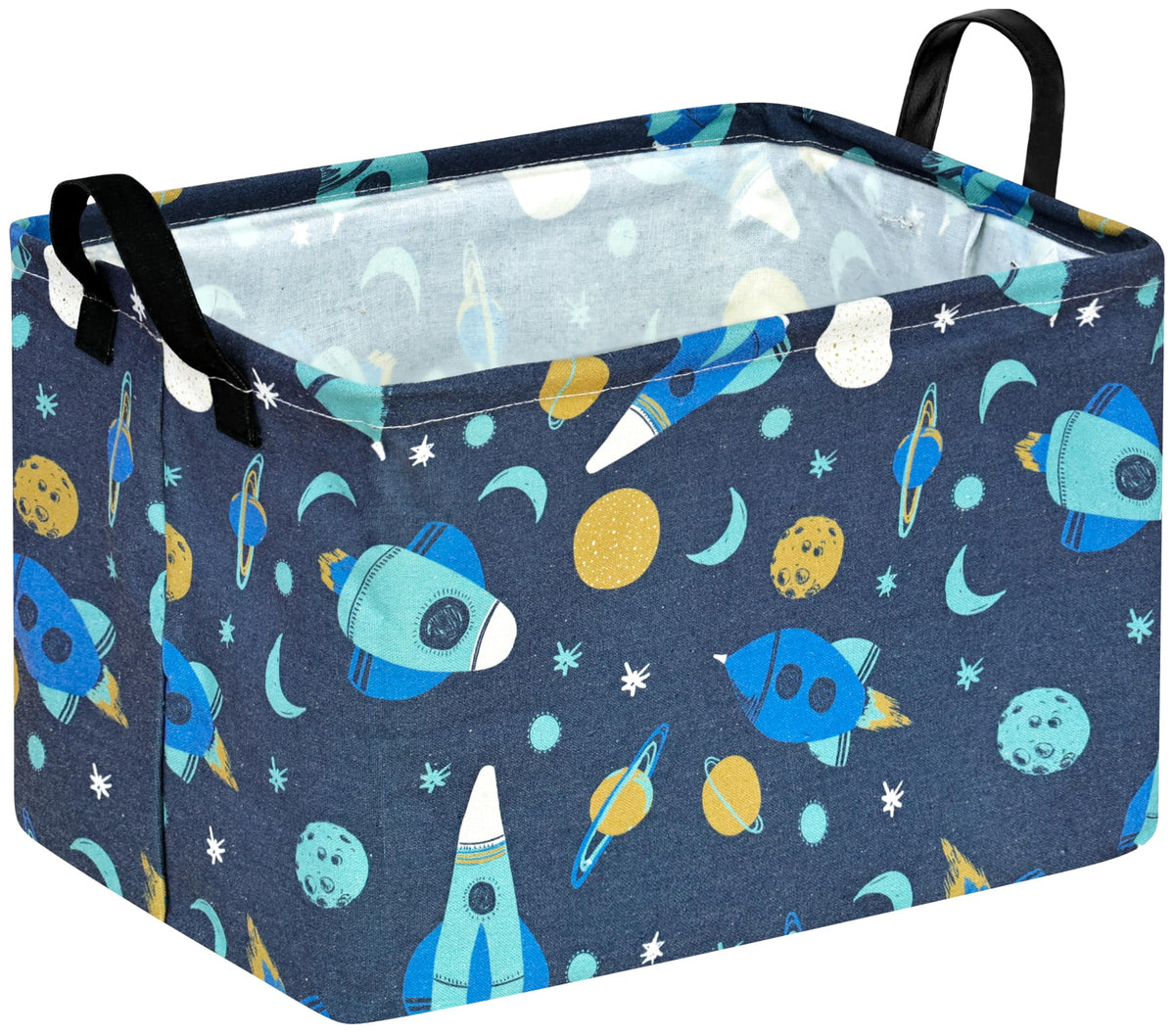 MAIZMZ Rectangular Storage Basket Collapsible Organizer Bin Waterproof Toy Box for Organizing Home/Dorm/Kitchen/Pet/Office/Closet/Shelf/Gift Baskets