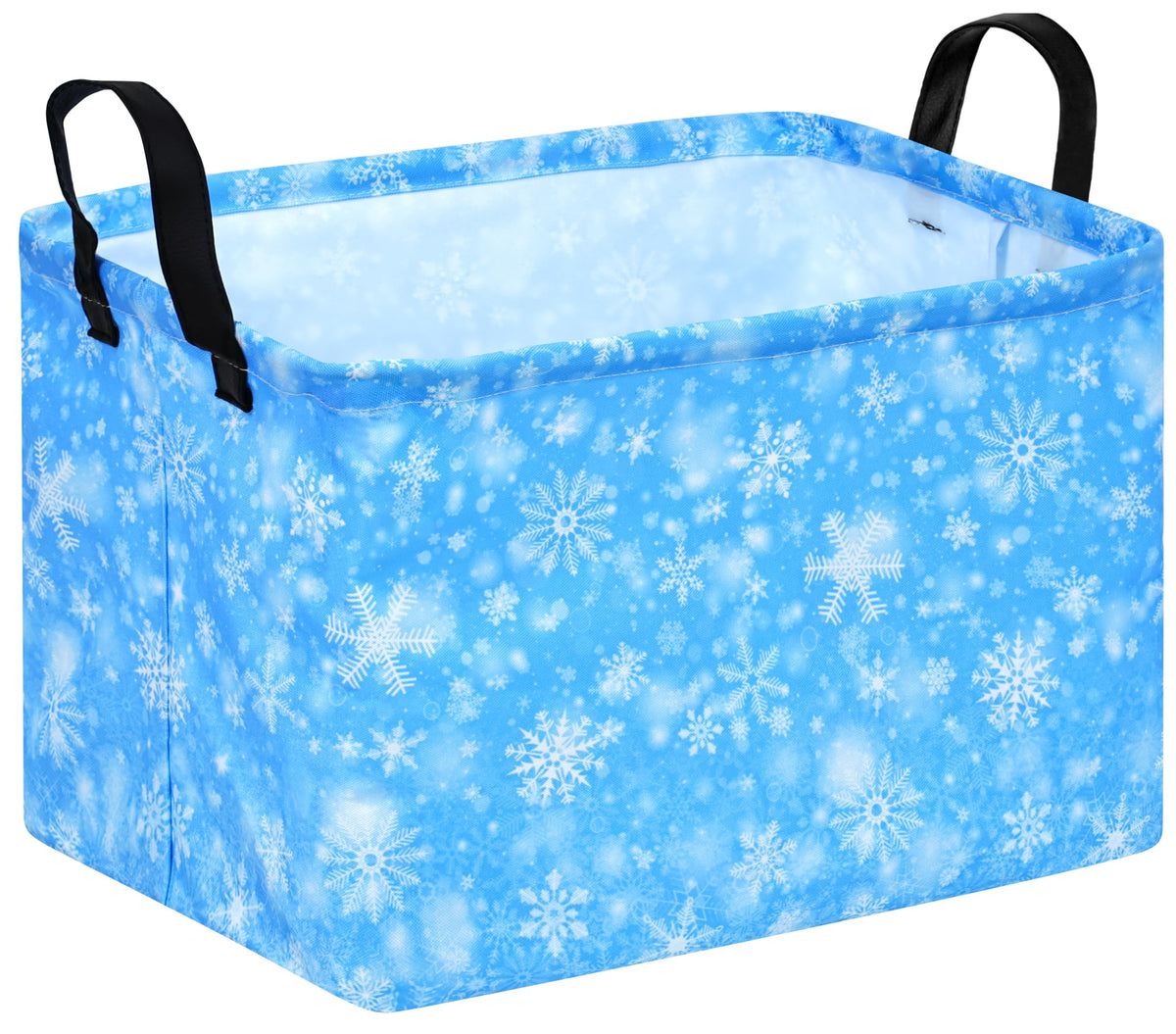 MAIZMZ Rectangular Storage Basket Collapsible Organizer Bin Waterproof Toy Box for Organizing Home/Dorm/Kitchen/Pet/Office/Closet/Shelf/Gift Baskets