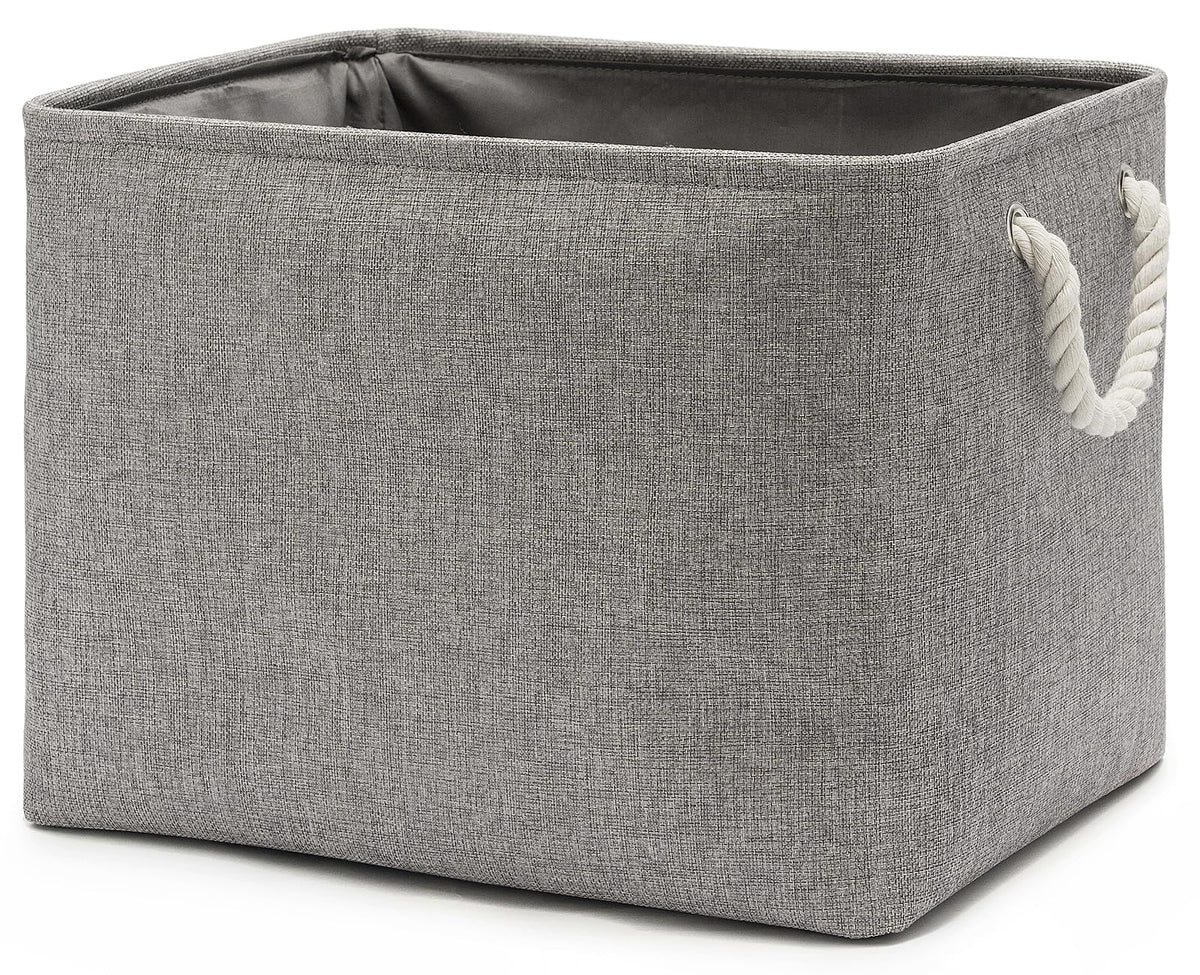 15.7x11.8x8.26 Inch Fabric Large Storage Bins with Handles 3 Pack