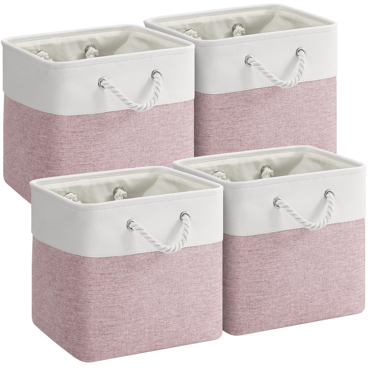 15.7x11.8x8.26 Inch Fabric Large Storage Bins with Handles 3 Pack