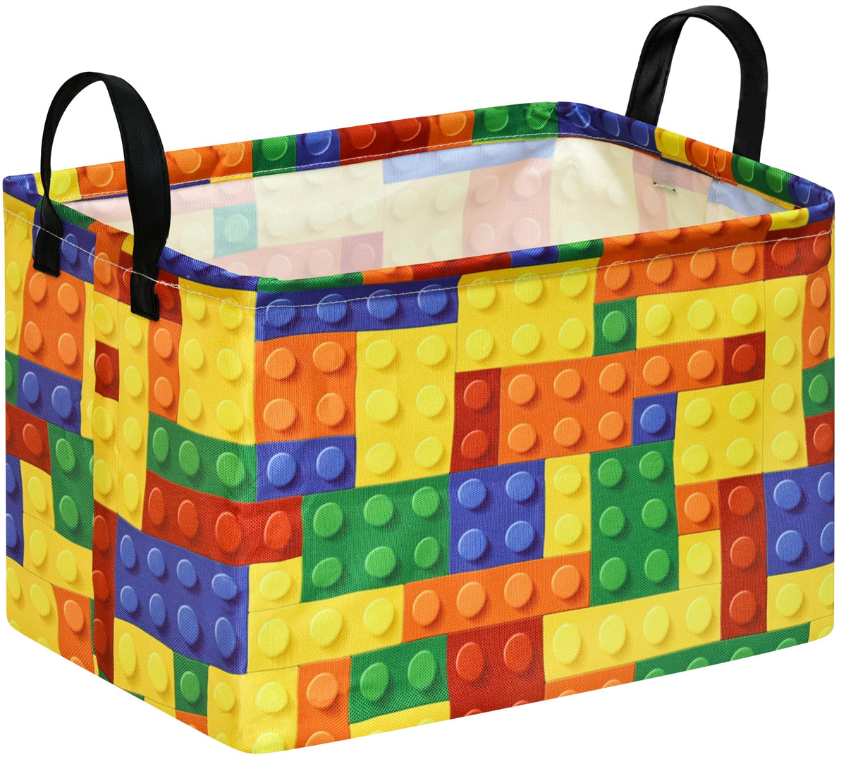 MAIZMZ Rectangular Storage Basket Collapsible Organizer Bin Waterproof Toy Box for Organizing Home/Dorm/Kitchen/Pet/Office/Closet/Shelf/Gift Baskets