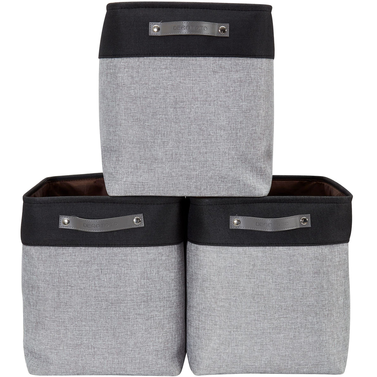 DECOMOMO Storage Bins, Large Fabric Storage Baskets for Shelves 1 Pack